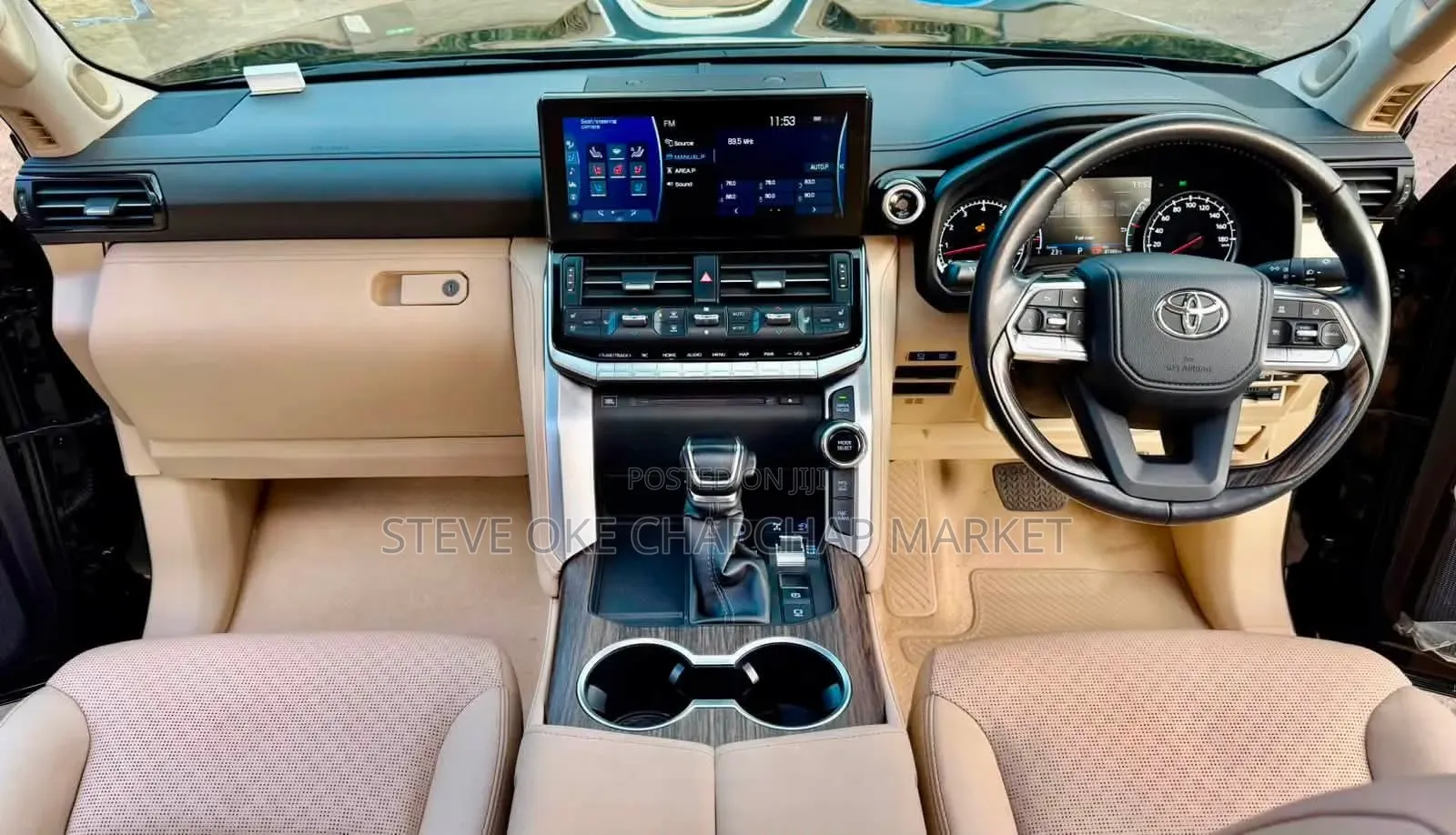 Toyota Land Cruiser LC300 2023 Matt Black