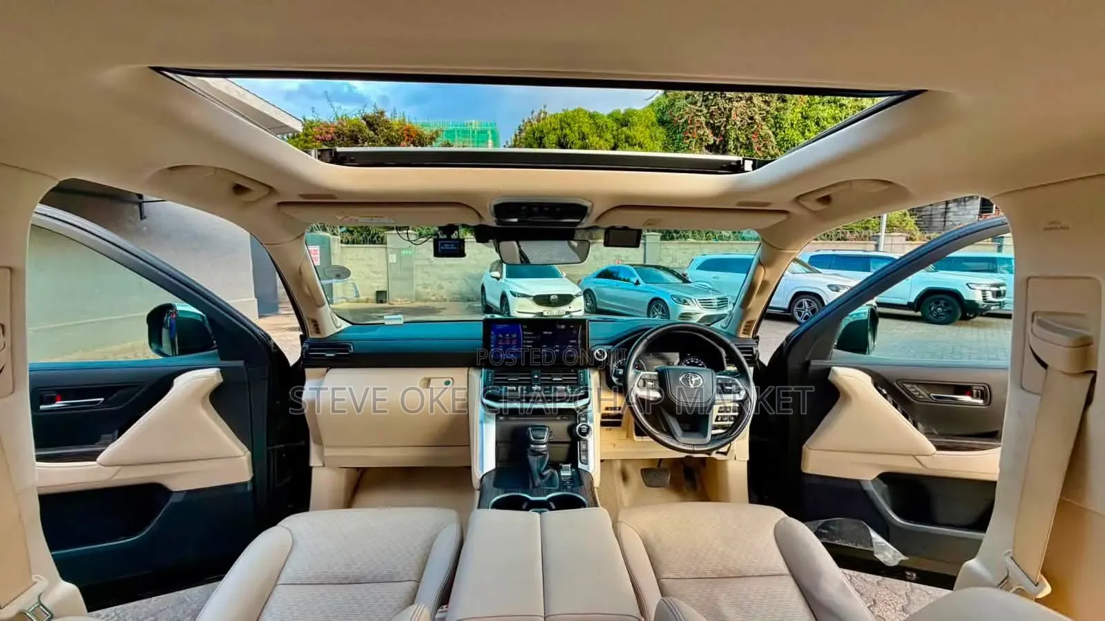 Toyota Land Cruiser LC300 2023 Matt Black