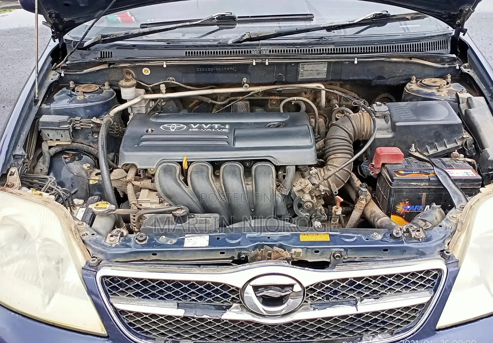 Toyota Corolla Fielder 2003 Blue
