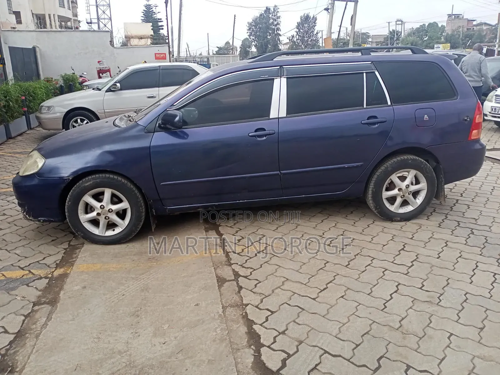 Toyota Corolla Fielder 2003 Blue
