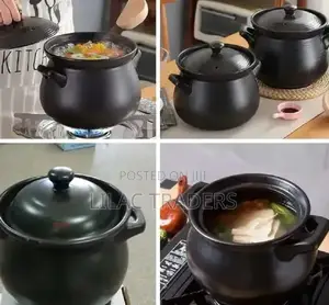 Porcelain Cooking Pot* 
Porcelain Is Harder, Denser, and Durable.
