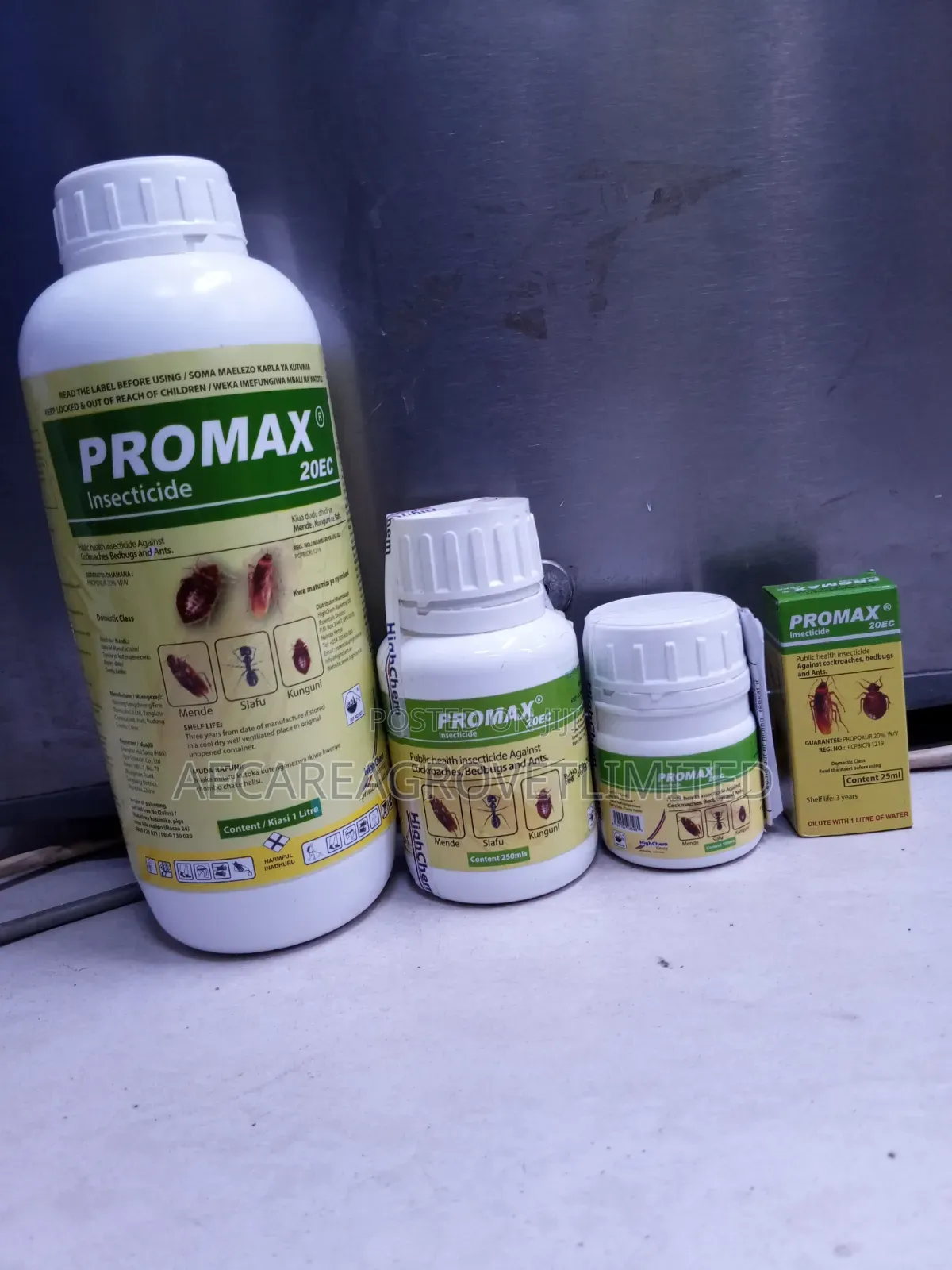 Promax 20ec Insecticide 25ml,100ml, 250ml, 1litre