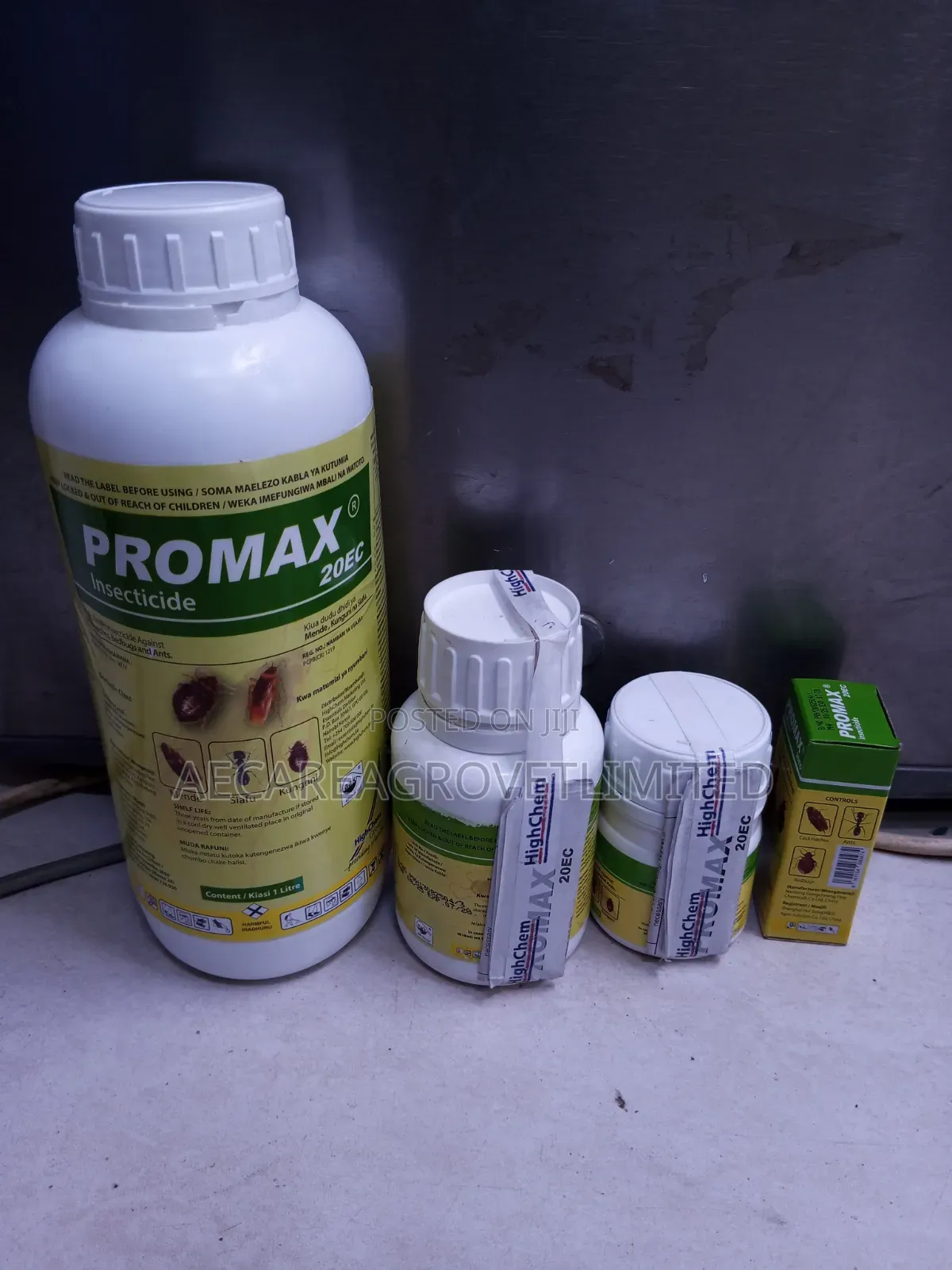 Promax 20ec Insecticide 25ml,100ml, 250ml, 1litre