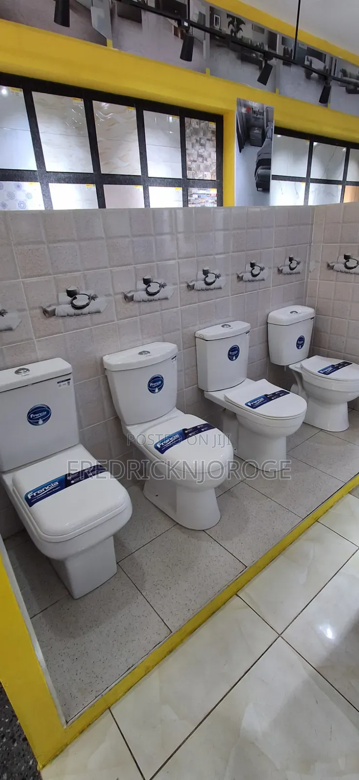 Toilets, Basins, Sinks, Cabinets