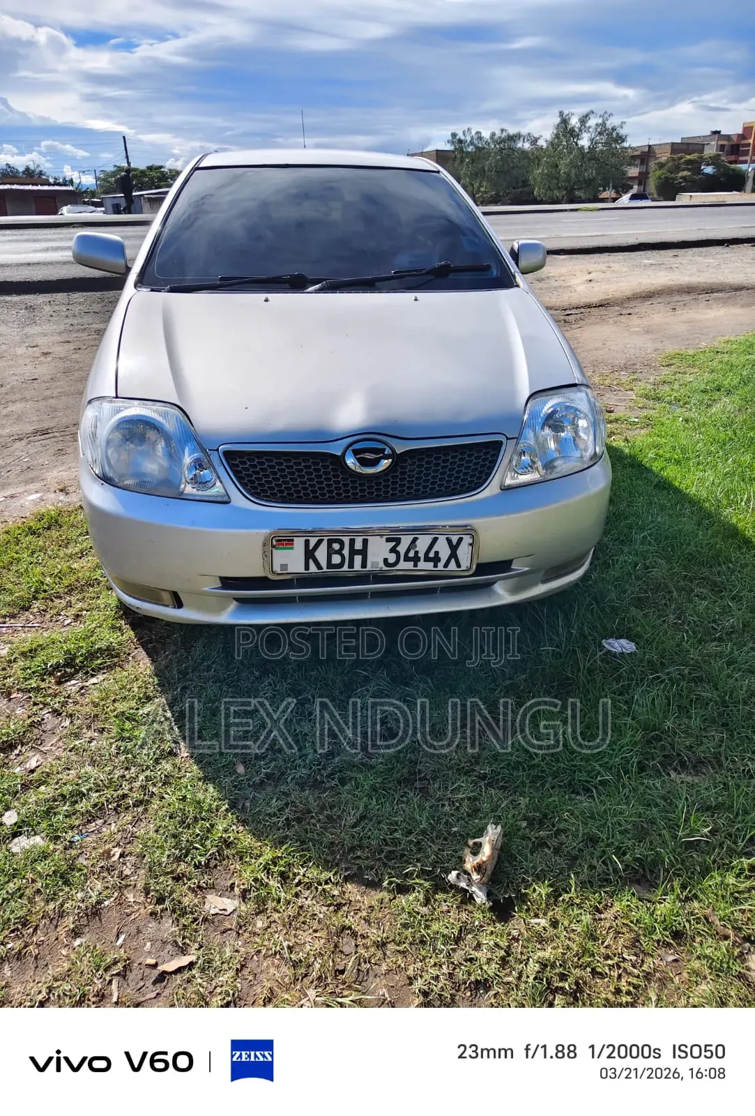 Toyota Allex 2005 Silver