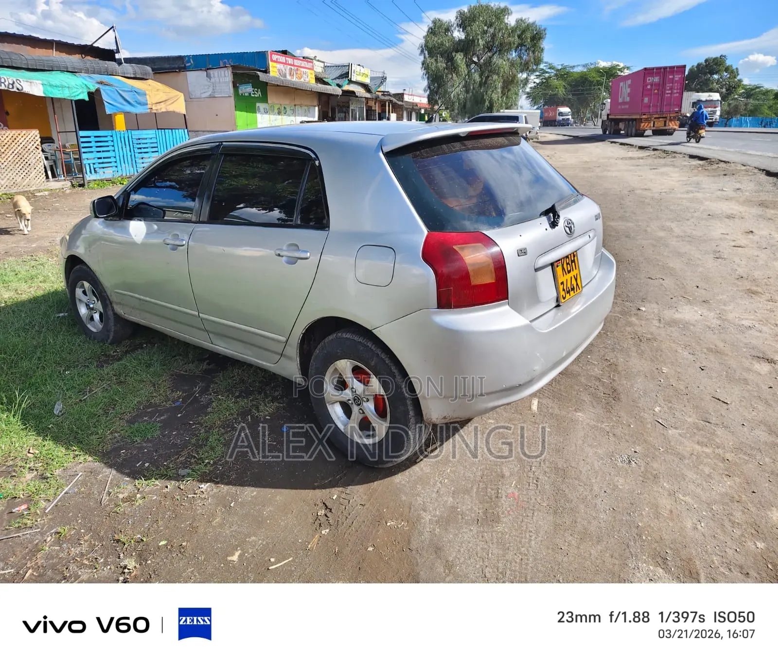 Toyota Allex 2005 Silver