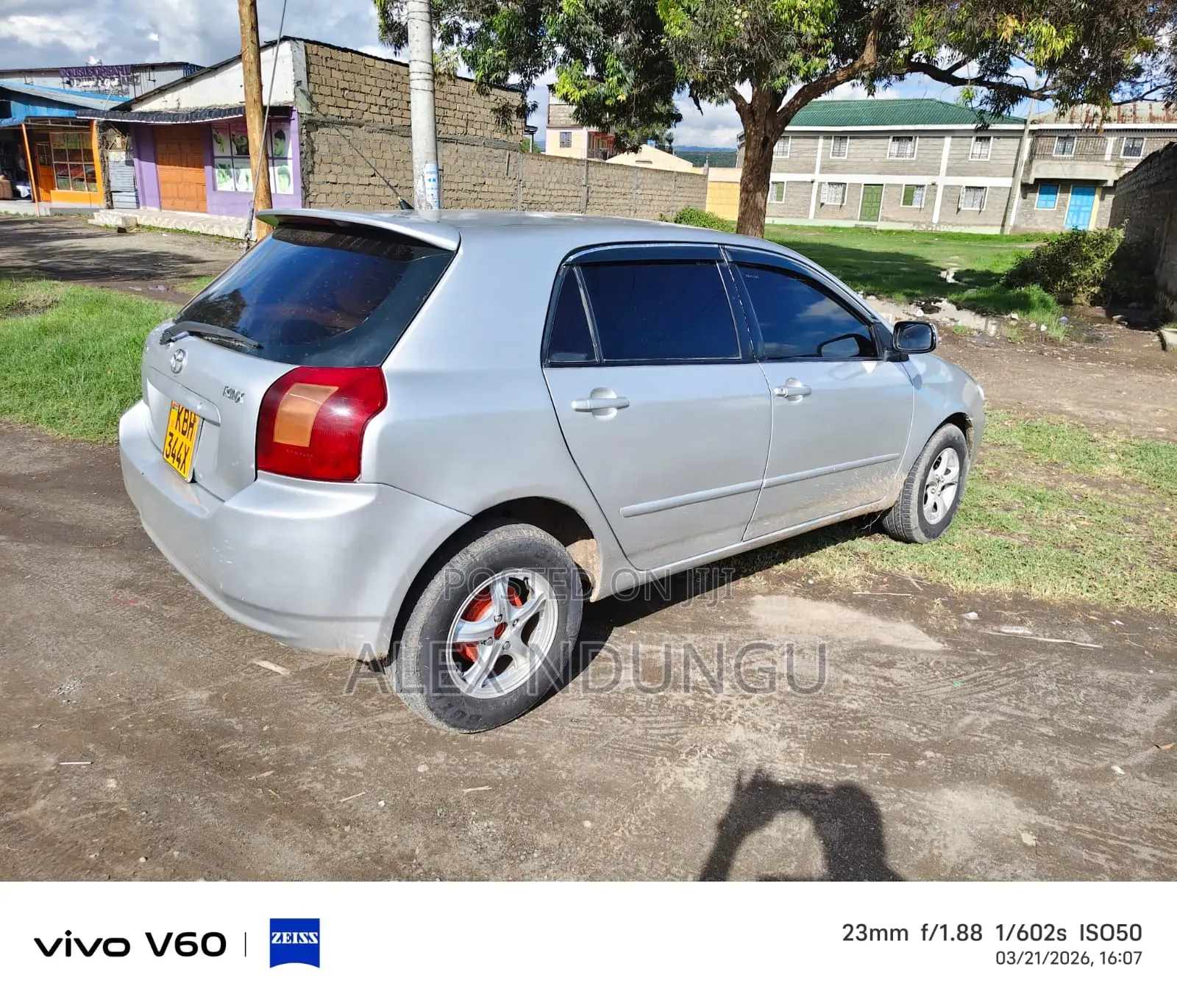 Toyota Allex 2005 Silver
