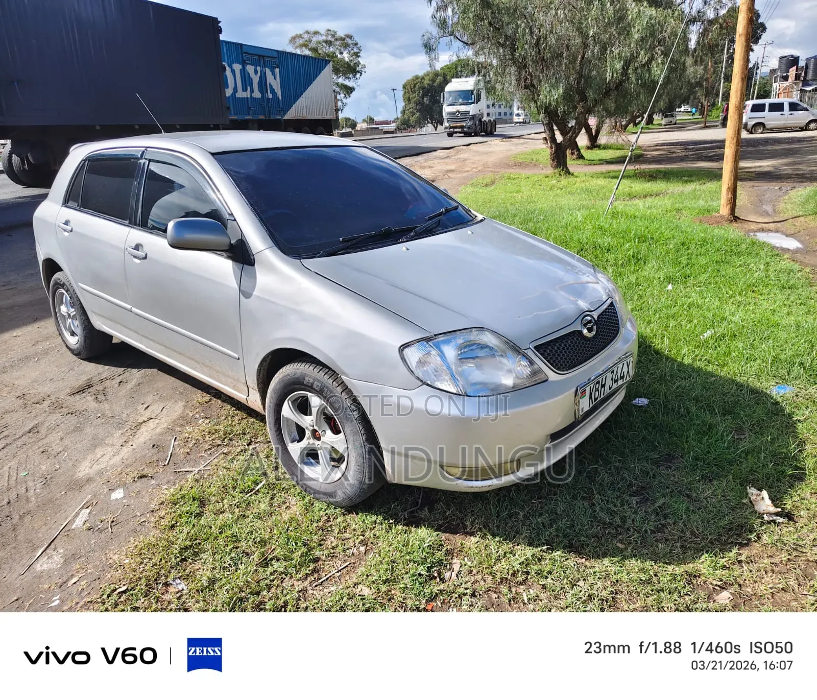 Toyota Allex 2005 Silver