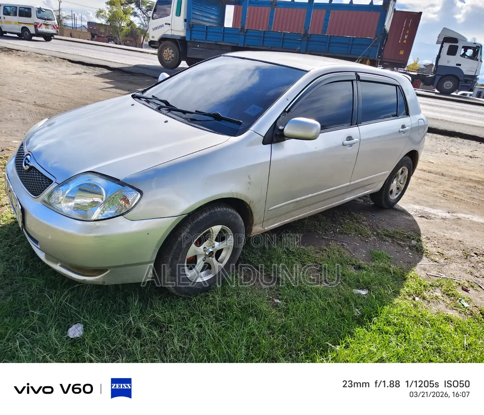 Toyota Allex 2005 Silver