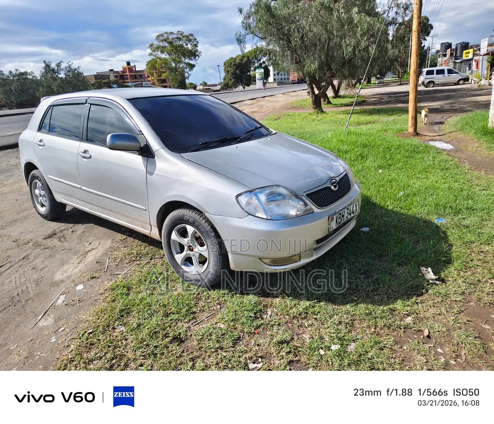 Toyota Allex 2005 Silver