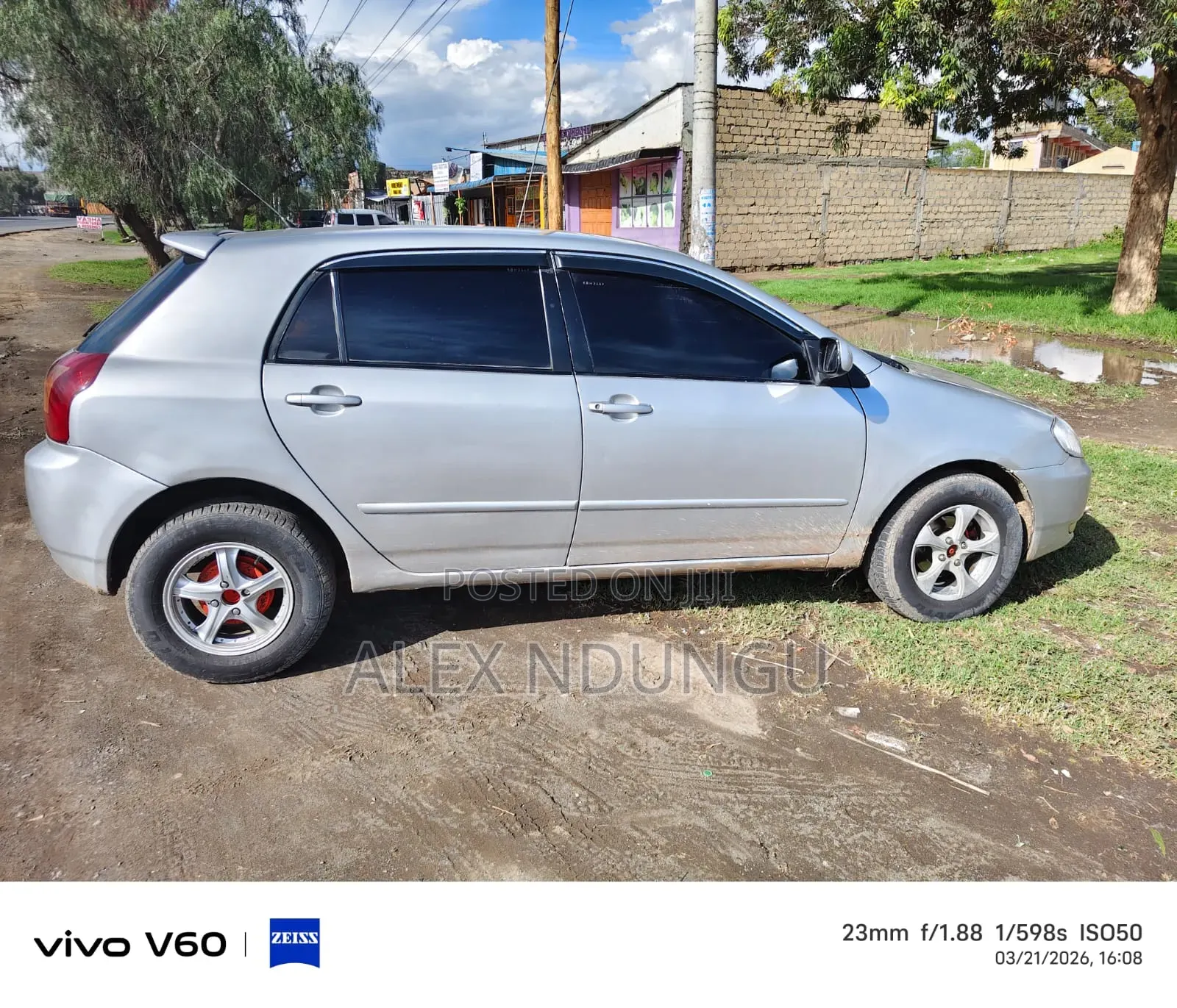 Toyota Allex 2005 Silver