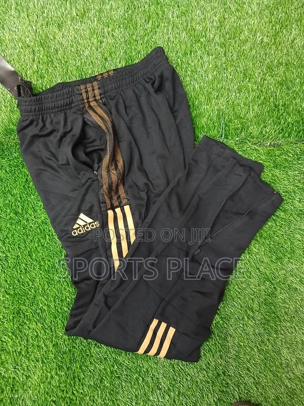 Adidas Training Pants - Gold Strips