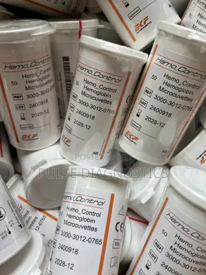 EKF Hemo_Control Hemoglobin Microcuvettes (50 Pcs)