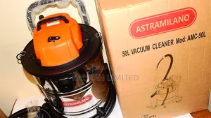 Astramilano 50L Stainless Steel Wet Dry Vacuum Cleaner (1200W)