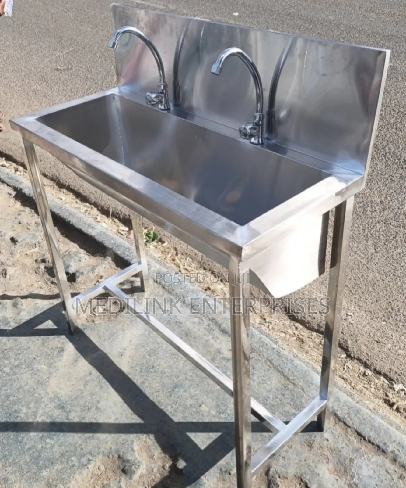 NCH Ss 3p4 Washing Bay Trough Bowl Sink