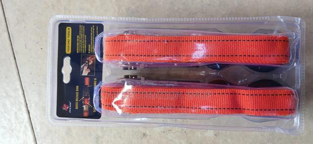 2pc 4.6mtr Ratchet Straps for Securing Heavy Cargo - thumbnail 2