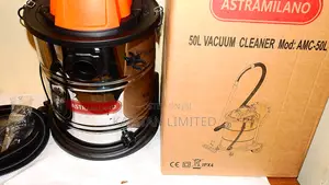 Astramilano 50L Heavy Duty Wet Dry Vacuum Machine (Stainless Steel)