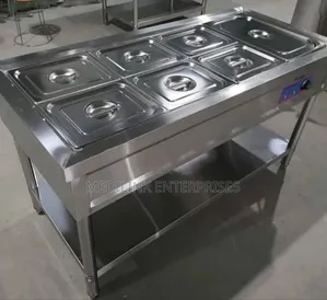 Half Inserts 4-Compartments Food Warmer Displays