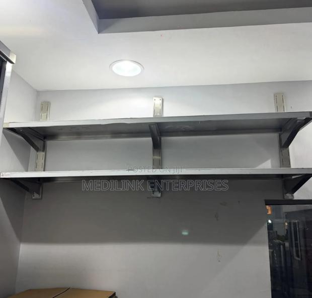 5ft Wall Cashed Shelves Ss 304 Food Grade