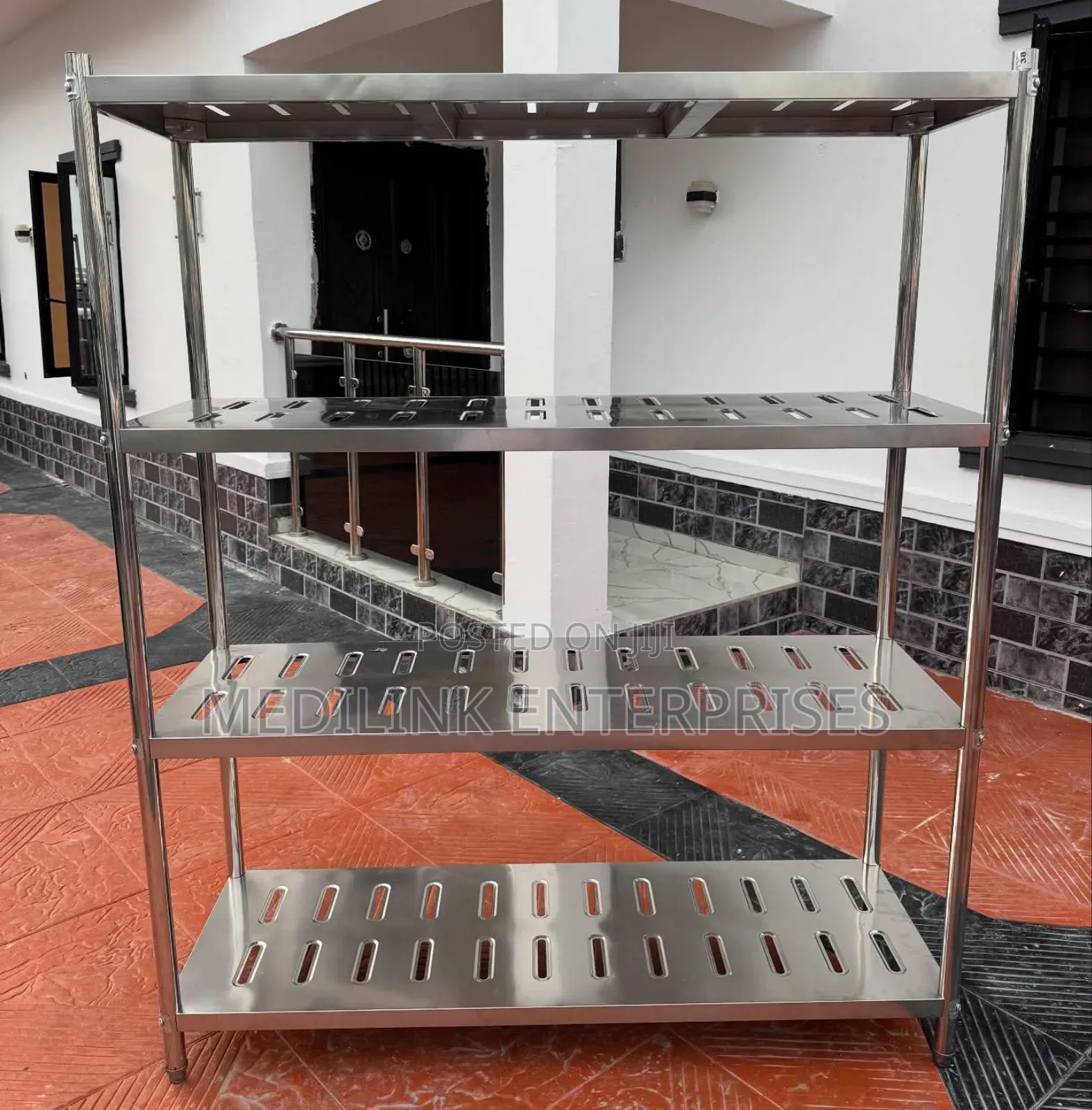 Perforated Indica Racks 4*2*6ft Measurements