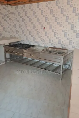 4-Burner Cooker +Grindle+double Fryers All Combined