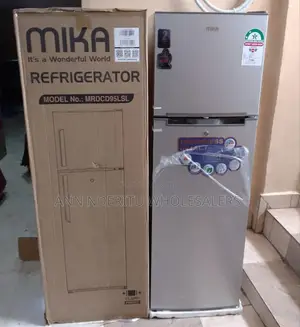 Mika 168ltrs Double Door Fridge
