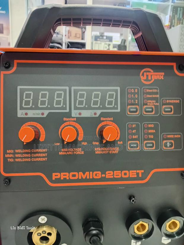 JTMAX PROMIG-250ET 3-in-1 Multi-Process Welding Machine - thumbnail 4