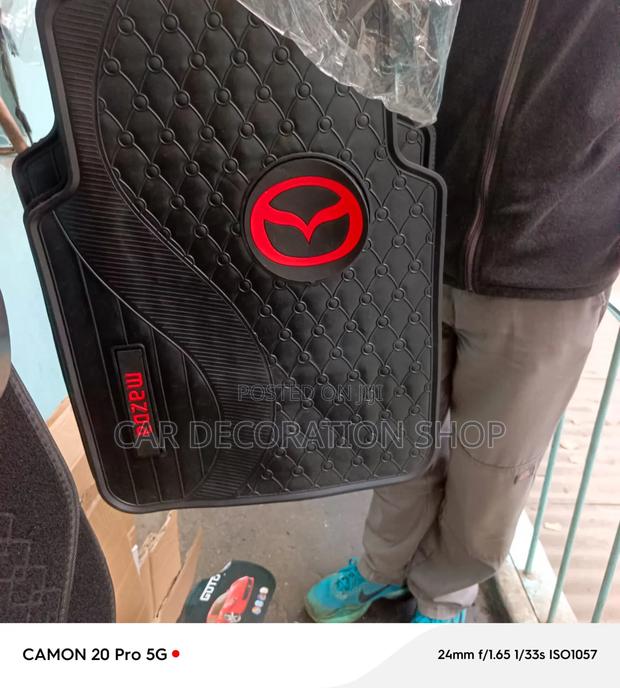 Mazda Mats Made of Blend Durable Rubber and TPE Material - main view