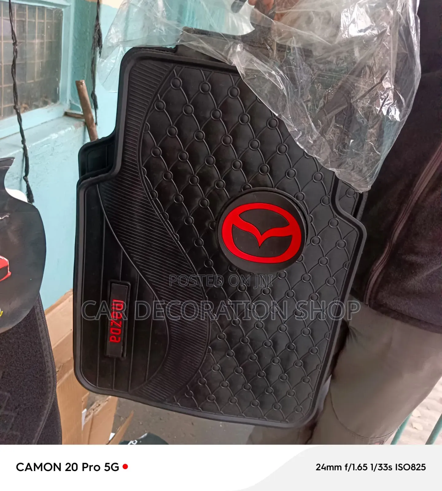 Mazda Mats Made of Blend Durable Rubber and TPE Material