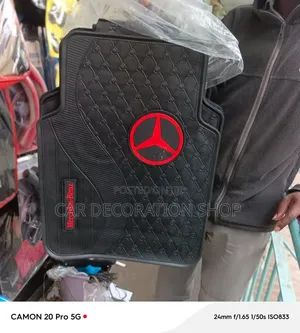5pc Mercedes Custom Branded With Benz Logo Ant Text