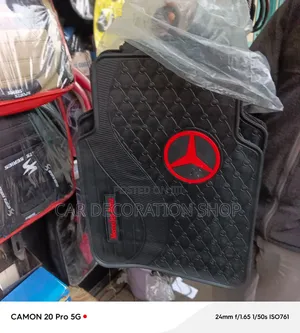 5pc Mercedes Custom Branded With Benz Logo Ant Text