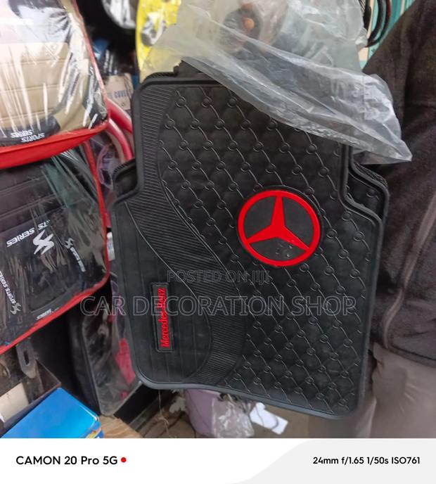 5pc Mercedes Custom Branded With Benz Logo Ant Text - thumbnail 2