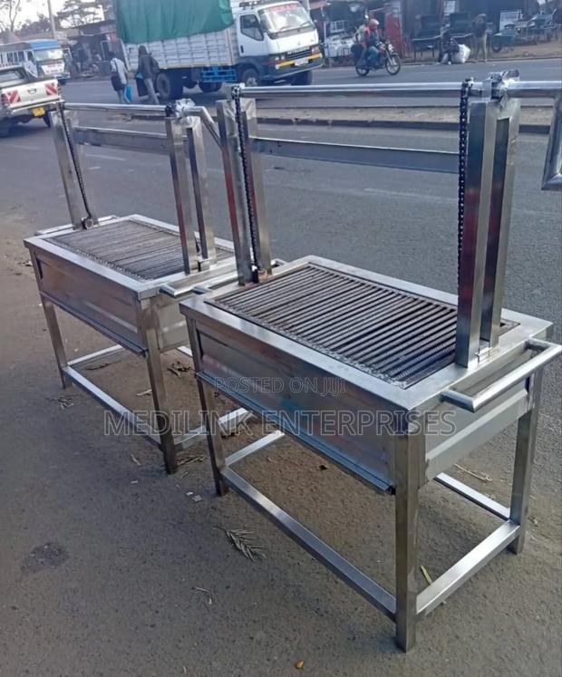 Mixed Meat Grills Medium Size Stainless Steel - main view