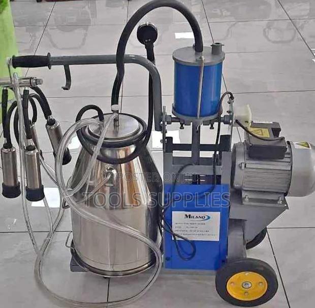 Electric Single Milking Machine - main view