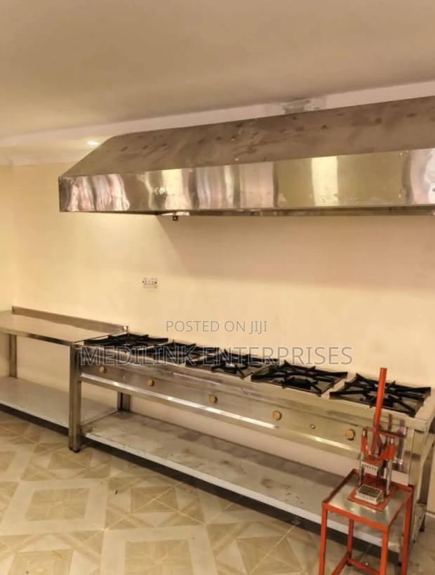 Mosset Stainless Modern Wall Kitchen Commercial - main view