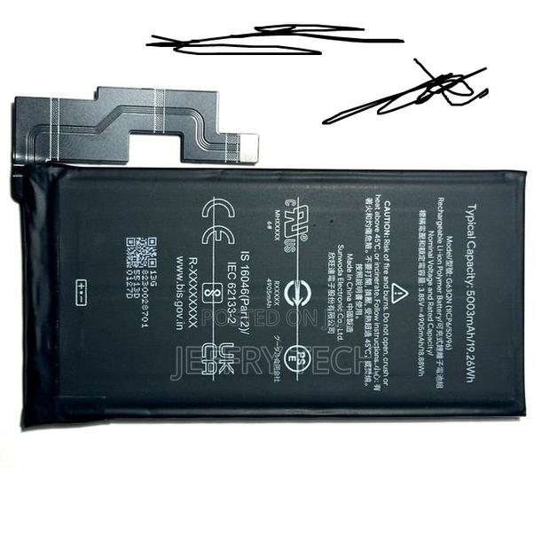 Google Pixel 6 Pro Battery- Black - thumbnail 2