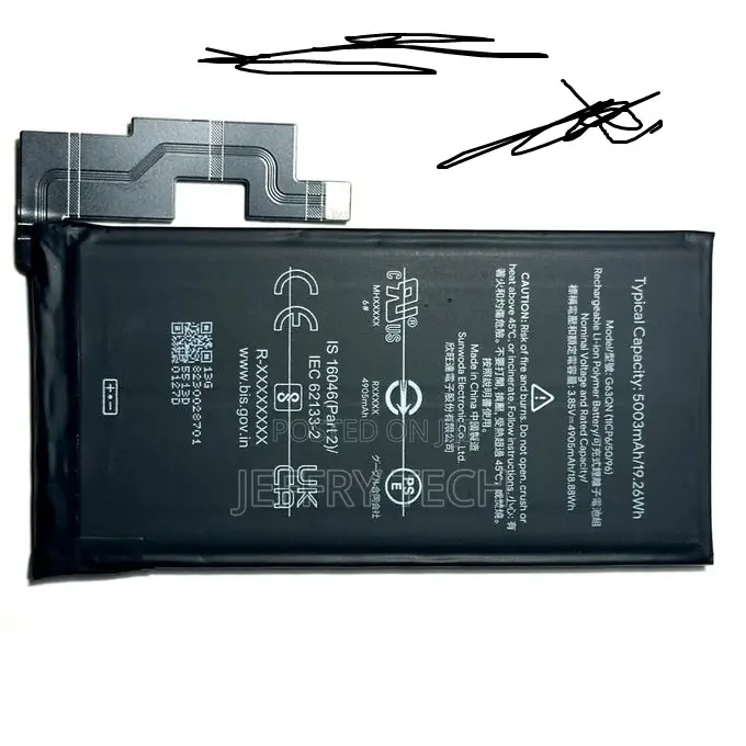 Google Pixel 6 Pro Battery- Black