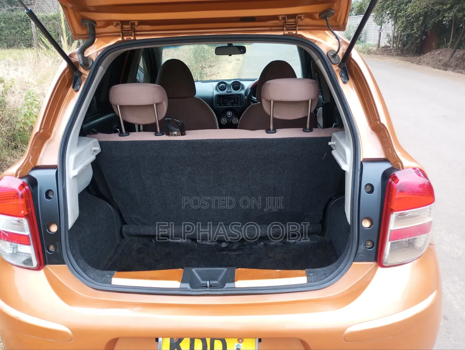 Nissan March 2013 Orange