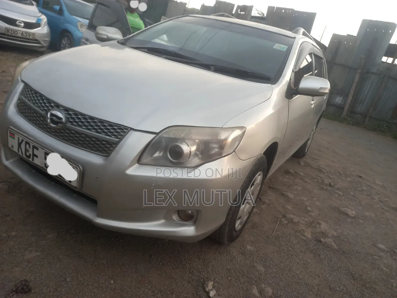 Toyota Corolla Fielder 2008 Silver