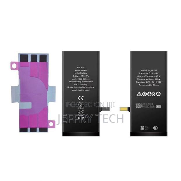 Phone Accessories iPhone 11 Replacement Battery- Black - thumbnail 3