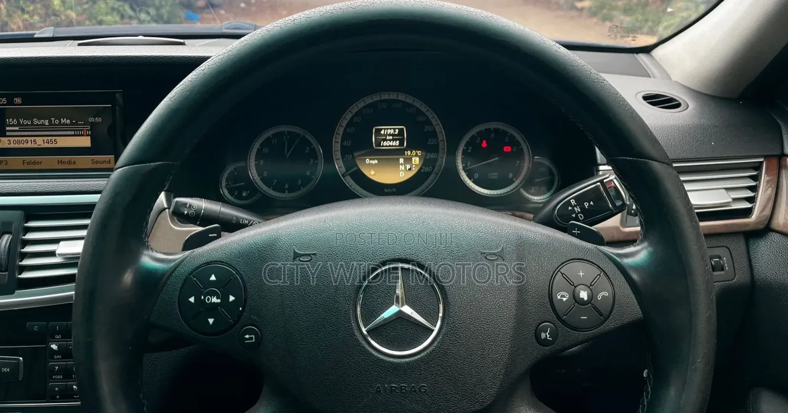 Mercedes-Benz E250 2012 Black