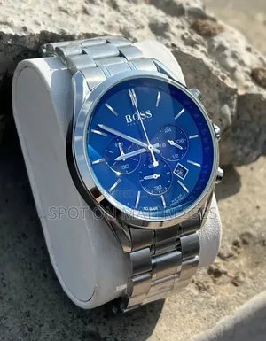 New Arrivals! Hugo Boss Quartz Watch. Stainless Steel. Date Window.
