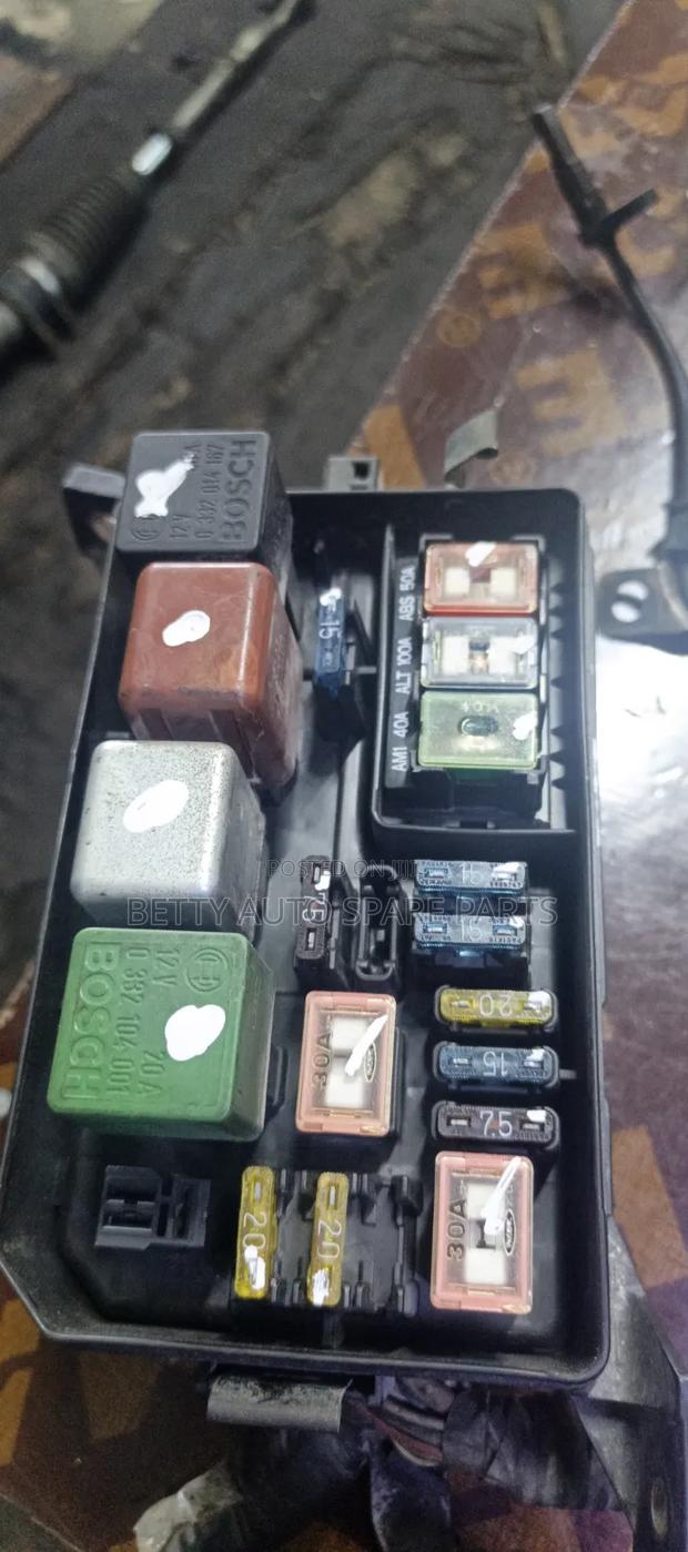 Toyota Corolla 102 Fuse Box