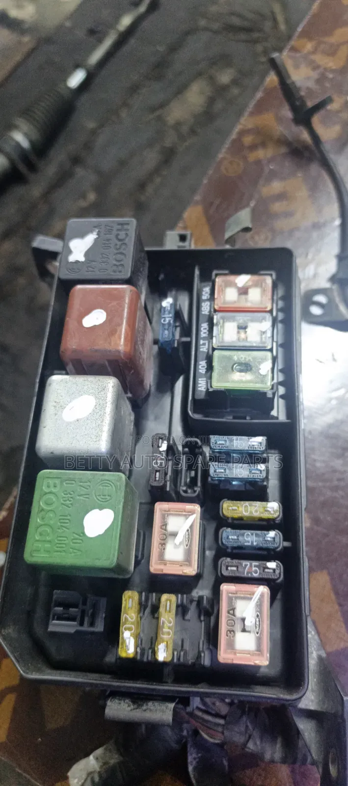Toyota Corolla 102 Fuse Box