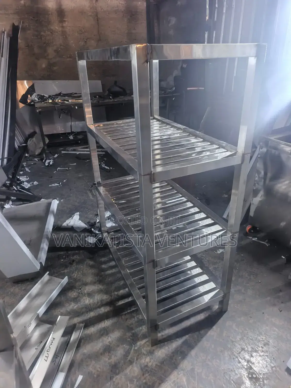 Stainless Steel Racks for Kitchen and Coldroom Facility
