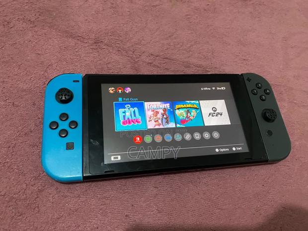 Used Nintendo Switch V2 + Dock, Charger Joy-Cons – No Game Card - thumbnail 6