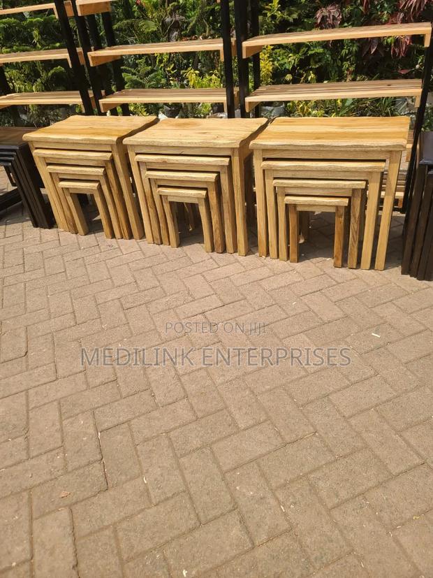 Amco Solid Nestle Stools Customized - main view