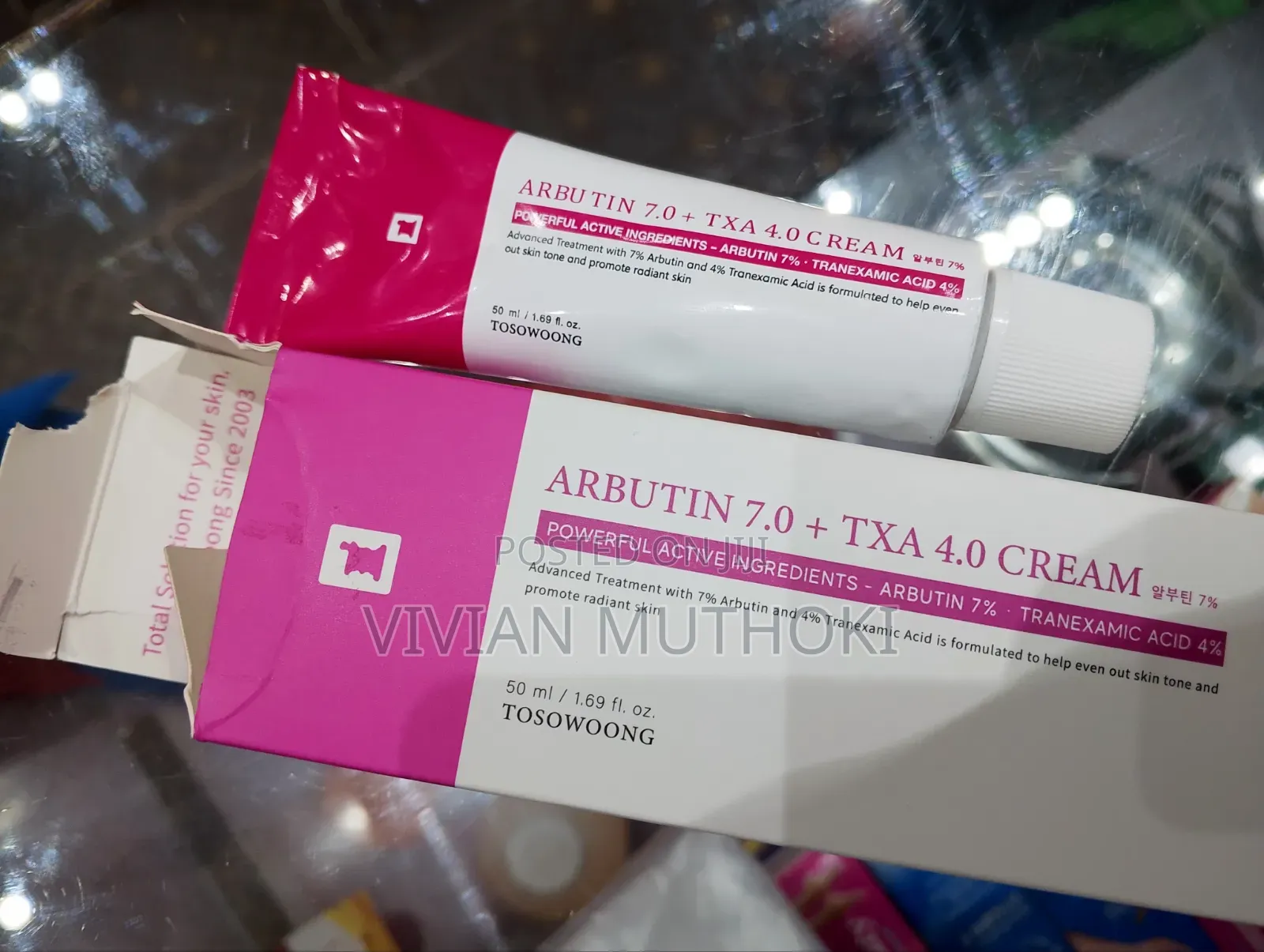 Tosowoong Arbutin and Tranexamic Cream