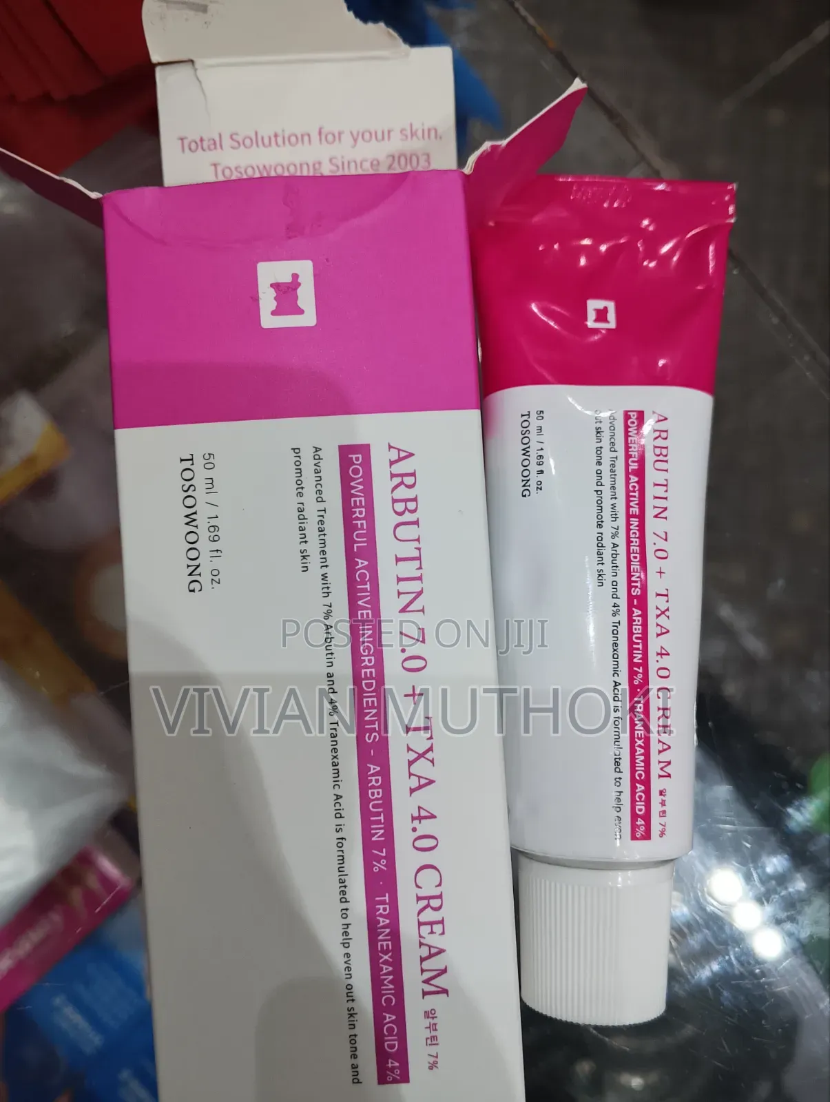 Tosowoong Arbutin and Tranexamic Cream