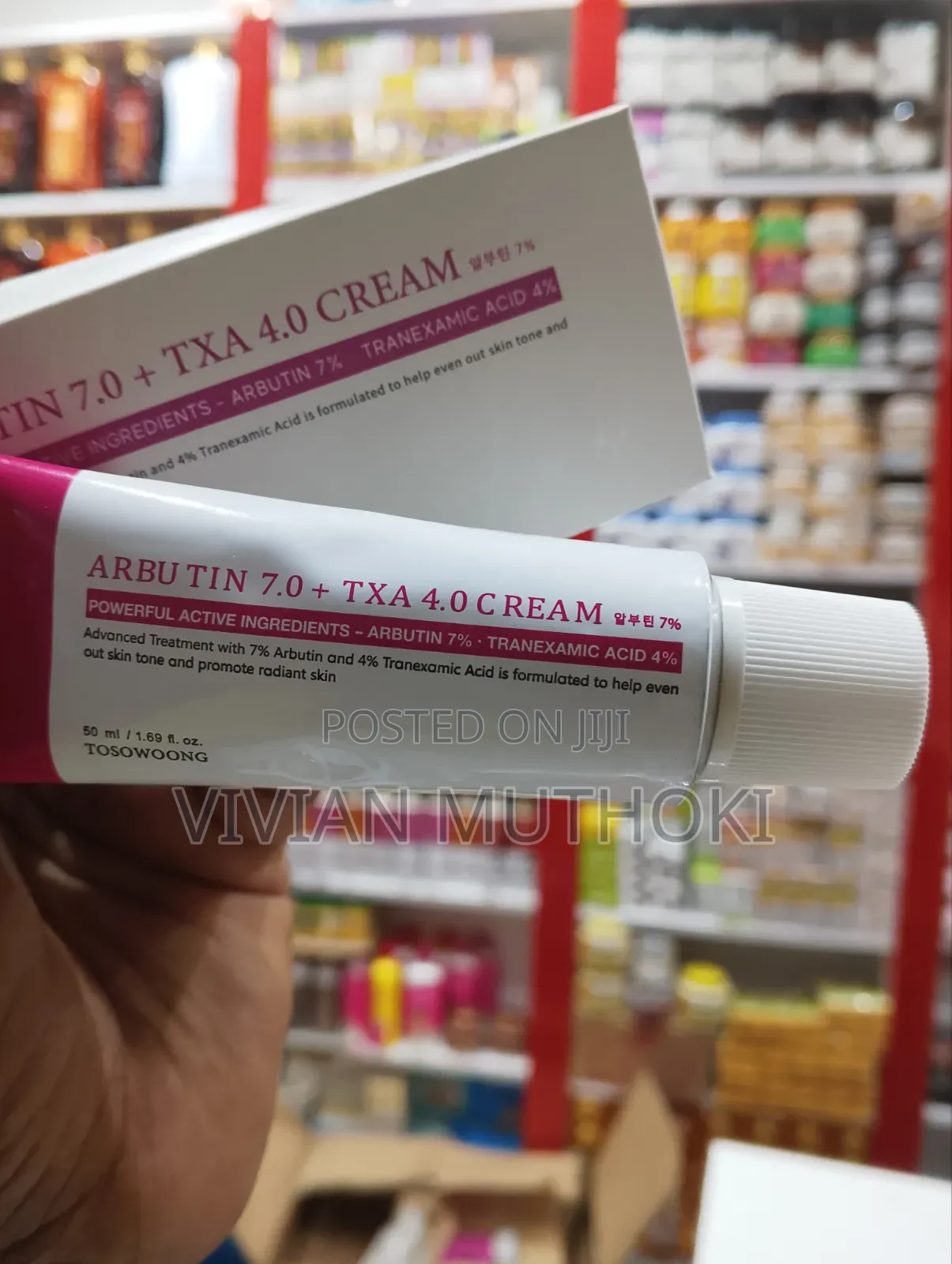 Tosowoong Arbutin and Tranexamic Cream